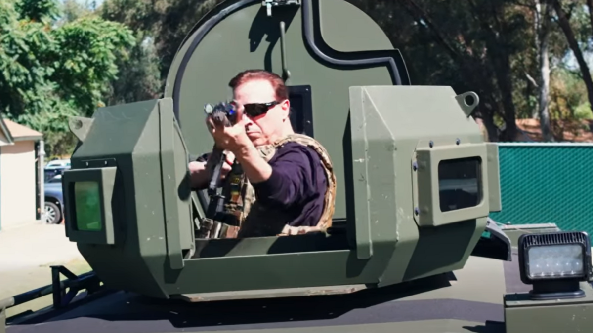 Fresno County Board Chair Garry Bredefeld points what appears to be a semi-automatic firearm in a promotion video for the State of the County event hosted with the Fresno Chamber of Commerce. Gun safety groups and residents object to Hollywood-style Fresno promo with military imagery, urging officials to focus State of the County on real issues. Fresno County Board Chair Garry Bredefeld points what appears to be a semi-automatic firearm in a promotion video for the State of the County event hosted with the Fresno Chamber of Commerce. Gun safety groups and residents object to Hollywood-style Fresno promo with military imagery, urging officials to focus State of the County on real issues.